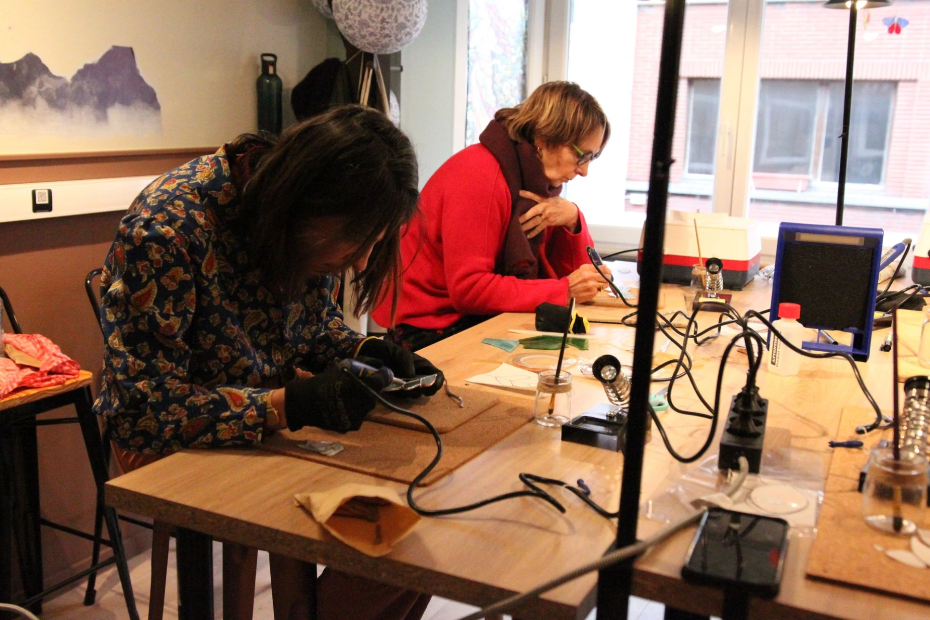 Atelier d'initiation au vitrail